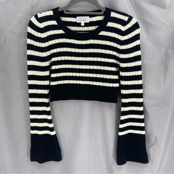 & Other Stories Black and White Striped Sweater - Picture 1 of 7